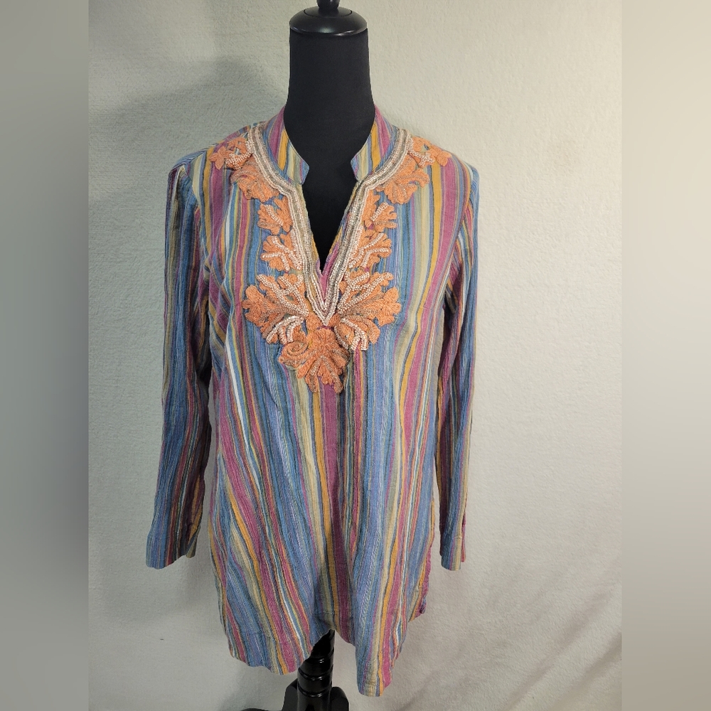 Soft surroundings boho top Size XS